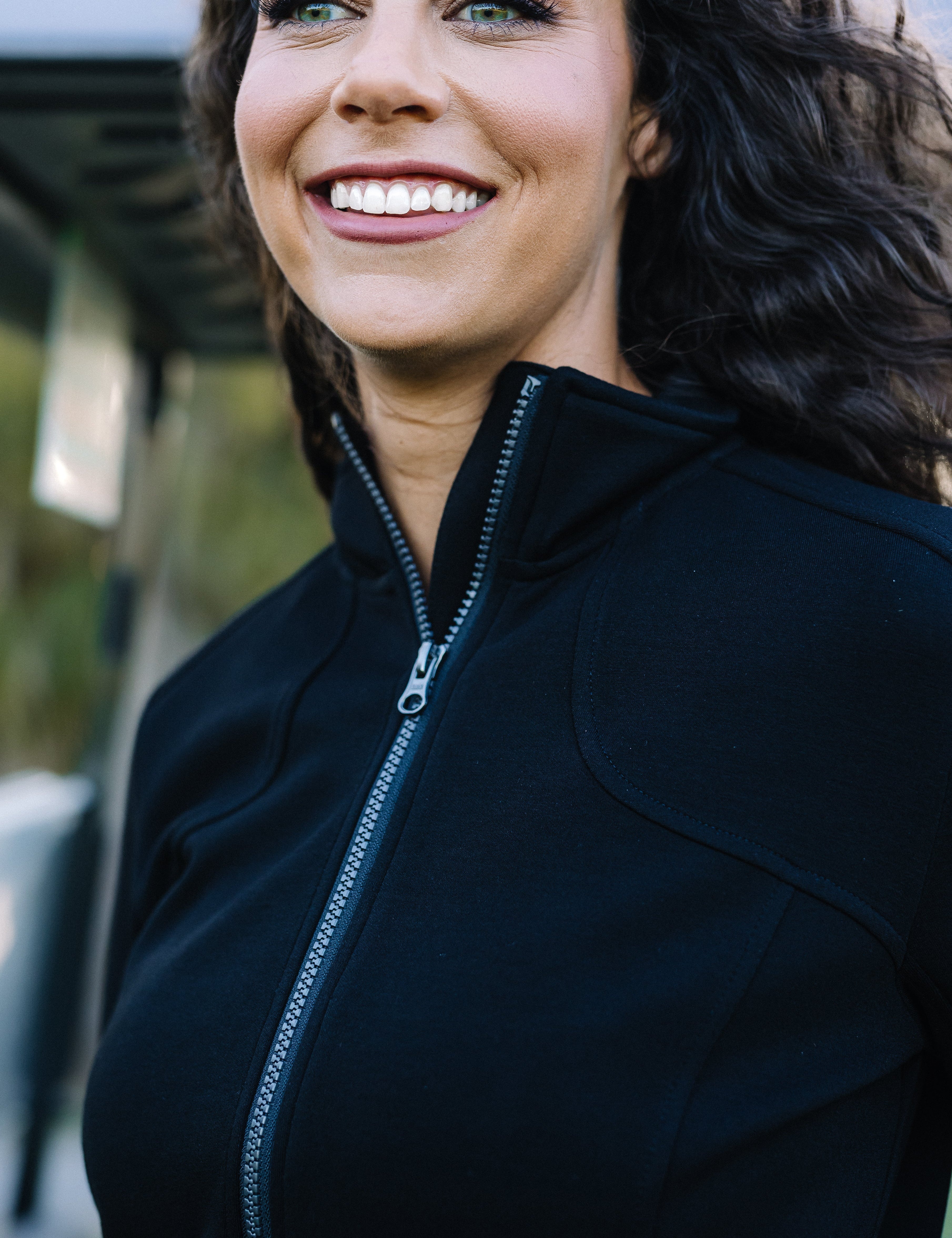 Kastel Denmark Black Scuba Full Zip Jacket - Kastel Denmark - Equiluxe Tack