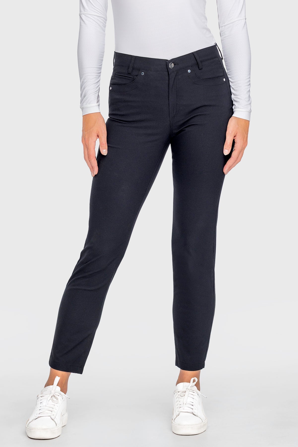Kastel Denmark Black Tailored 7/8" Active Pant - Kastel Denmark - Equiluxe Tack