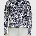 Kastel Denmark Black & White Climbing Vine ½ Zip Scuba Pullover - Kastel Denmark - Equiluxe Tack