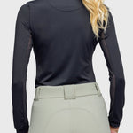 Kastel Denmark Black with Black Trim Long Sleeve Sun Shirt - Kastel Denmark - Equiluxe Tack