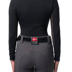 Kastel Denmark Black with Black Trim Long Sleeve Sun Shirt - Kastel Denmark - Equiluxe Tack