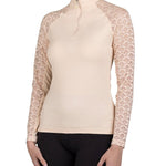 Kastel Denmark Blush Pink Lace Long Sleeve Raglan - Kastel Denmark - Equiluxe Tack