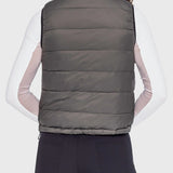 Kastel Denmark Camel & Slate Solid Reversible Puffer Vest - Kastel Denmark - Equiluxe Tack