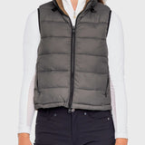 Kastel Denmark Camel & Slate Solid Reversible Puffer Vest - Kastel Denmark - Equiluxe Tack