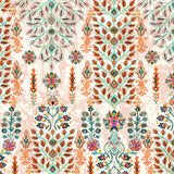 Kastel Denmark Coral Block Print Floral 1/4 Zip Long Sleeve Shirt - Kastel Denmark - Equiluxe Tack