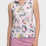 Kastel Denmark Coral Garden Blooms Sleeveless Sun Shirt - Kastel Denmark - Equiluxe Tack