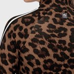 Kastel Denmark Espresso Leopard Full Zip Track Jacket - Kastel Denmark - Equiluxe Tack