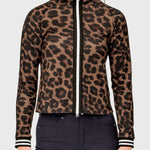 Kastel Denmark Espresso Leopard Full Zip Track Jacket - Kastel Denmark - Equiluxe Tack