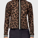 Kastel Denmark Espresso Leopard Full Zip Track Jacket - Kastel Denmark - Equiluxe Tack