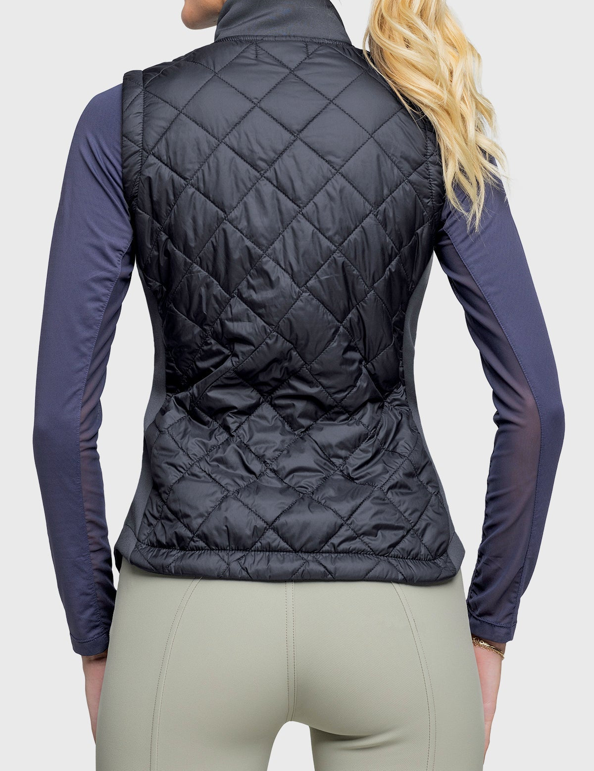 Kastel Denmark Full Zip Black Quilted Vest - Kastel Denmark - Equiluxe Tack