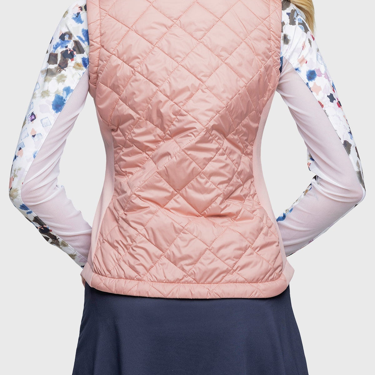 Kastel Denmark Full Zip Blush Quilted Vest - Kastel Denmark - Equiluxe Tack