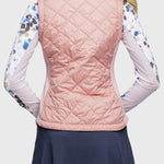 Kastel Denmark Full Zip Blush Quilted Vest - Kastel Denmark - Equiluxe Tack