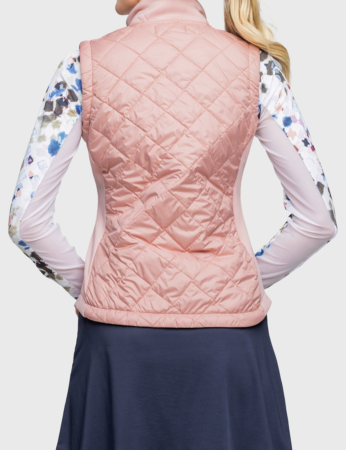 Kastel Denmark Full Zip Blush Quilted Vest - Kastel Denmark - Equiluxe Tack