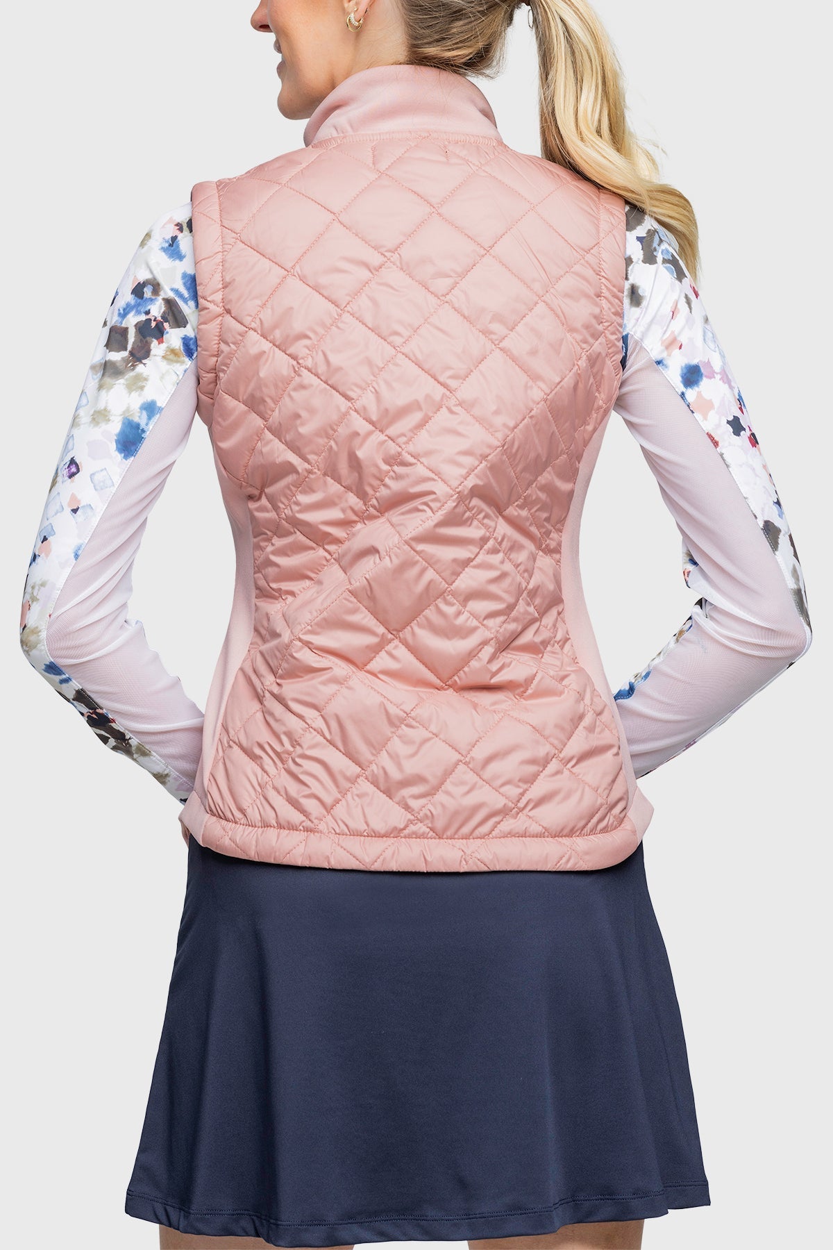 Kastel Denmark Full Zip Blush Quilted Vest - Kastel Denmark - Equiluxe Tack