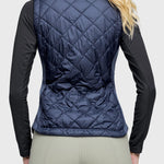 Kastel Denmark Full Zip Navy Quilted Vest - Kastel Denmark - Equiluxe Tack