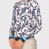 Kastel Denmark Gardenia Climbing Vine Long Sleeve Crewneck - Kastel Denmark - Equiluxe Tack