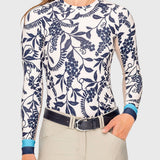 Kastel Denmark Gardenia Climbing Vine Long Sleeve Crewneck - Kastel Denmark - Equiluxe Tack