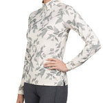 Kastel Denmark Long Sleeve Asphalt and White Leaf 1/4 Zip - Kastel Denmark - Equiluxe Tack