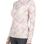 Kastel Denmark Long Sleeve Orchid Haze Leaf 1/4 Zip - Kastel Denmark - Equiluxe Tack