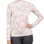 Kastel Denmark Long Sleeve Orchid Haze Leaf 1/4 Zip - Kastel Denmark - Equiluxe Tack