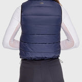 Kastel Denmark Navy and Black Solid Reversible Puffer Vest - Kastel Denmark - Equiluxe Tack