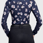 Kastel Denmark Navy Floral Print Long Sleeve Navy Floral - Kastel Denmark - Equiluxe Tack