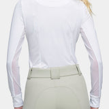 Kastel Denmark Navy Lush Garden Tailored White Long Sleeve Show Shirt - Kastel Denmark - Equiluxe Tack