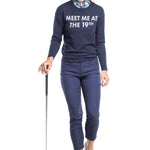 Kastel Denmark Navy Tailored 7/8" Active Pant - Kastel Denmark - Equiluxe Tack