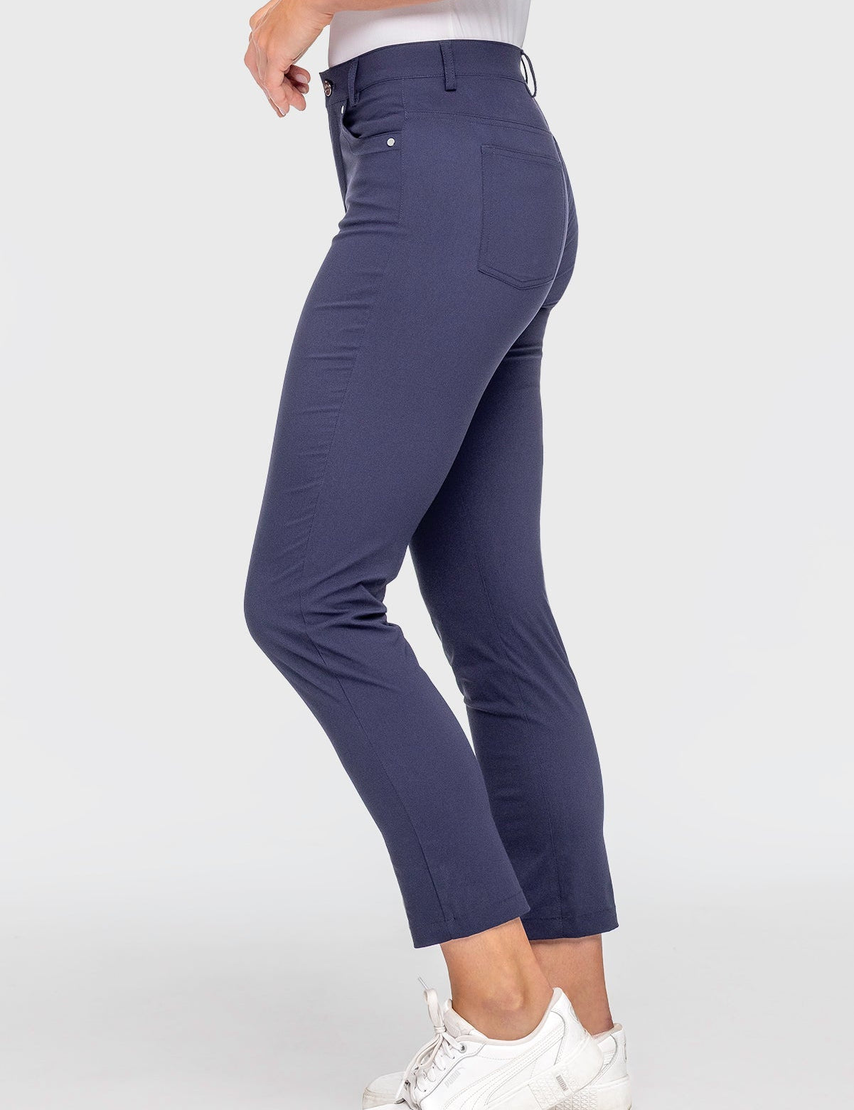 Kastel Denmark Navy Tailored 7/8" Active Pant - Kastel Denmark - Equiluxe Tack