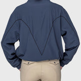 Kastel Denmark Navy W/Black Piping Anorak Jacket - Kastel Denmark - Equiluxe Tack