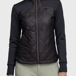 Kastel Denmark Quilted Front Black Full Zip Jacket - Kastel Denmark - Equiluxe Tack