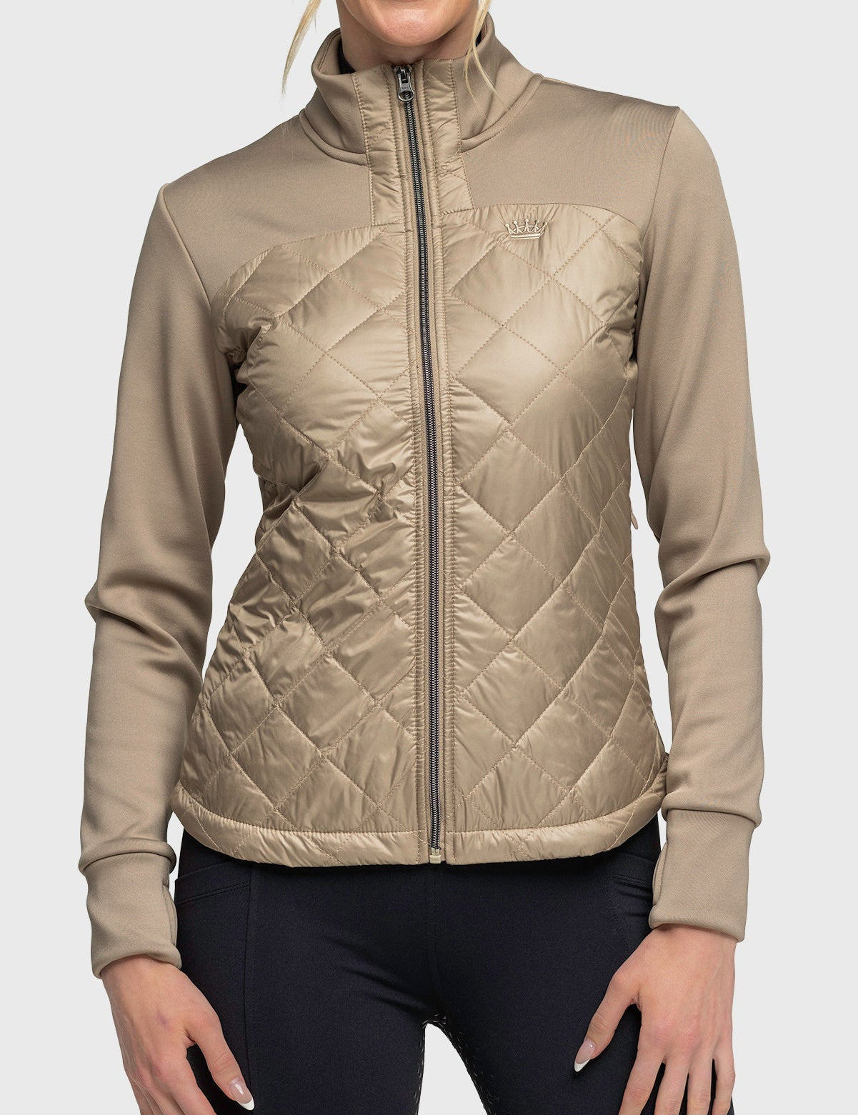 Kastel Denmark Quilted Front Desert Full Zip Jacket - Kastel Denmark - Equiluxe Tack