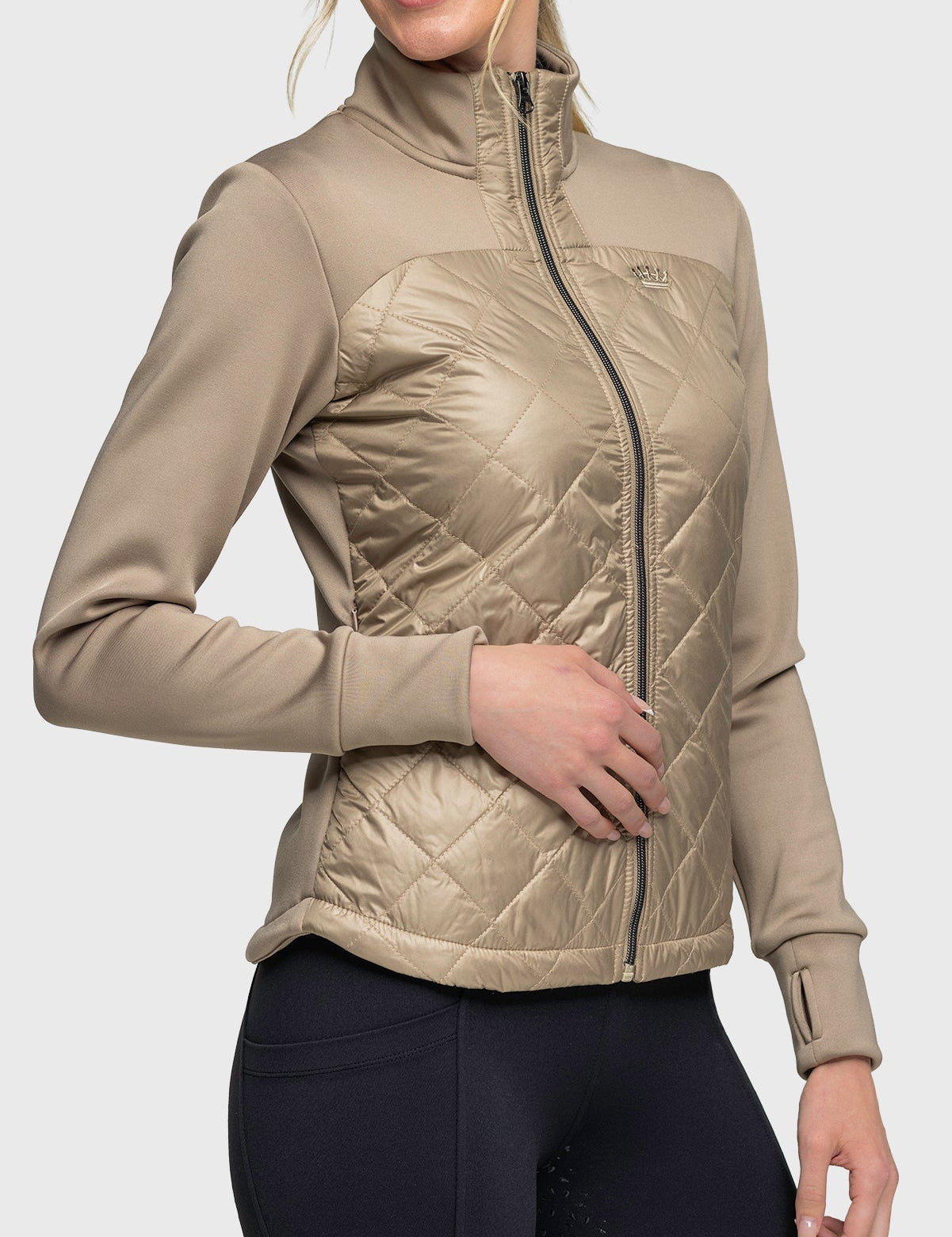 Kastel Denmark Quilted Front Desert Full Zip Jacket - Kastel Denmark - Equiluxe Tack