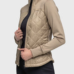 Kastel Denmark Quilted Front Desert Full Zip Jacket - Kastel Denmark - Equiluxe Tack