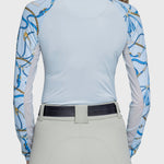 Kastel Denmark Robin's Egg Belt Print Long Sleeve Raglan 1/4 Zip Sun Shirt - Kastel Denmark - Equiluxe Tack
