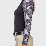 Kastel Denmark Sage Rainforest Long Sleeve Raglan 1/4 Zip Sun Shirt - Kastel Denmark - Equiluxe Tack