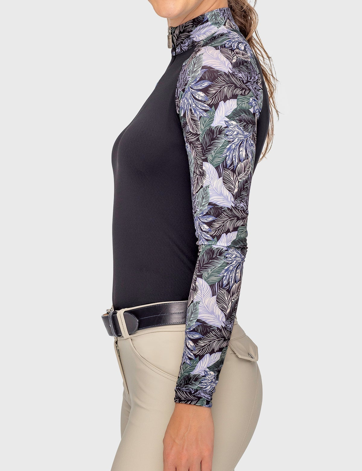 Kastel Denmark Sage Rainforest Long Sleeve Raglan 1/4 Zip Sun Shirt - Kastel Denmark - Equiluxe Tack