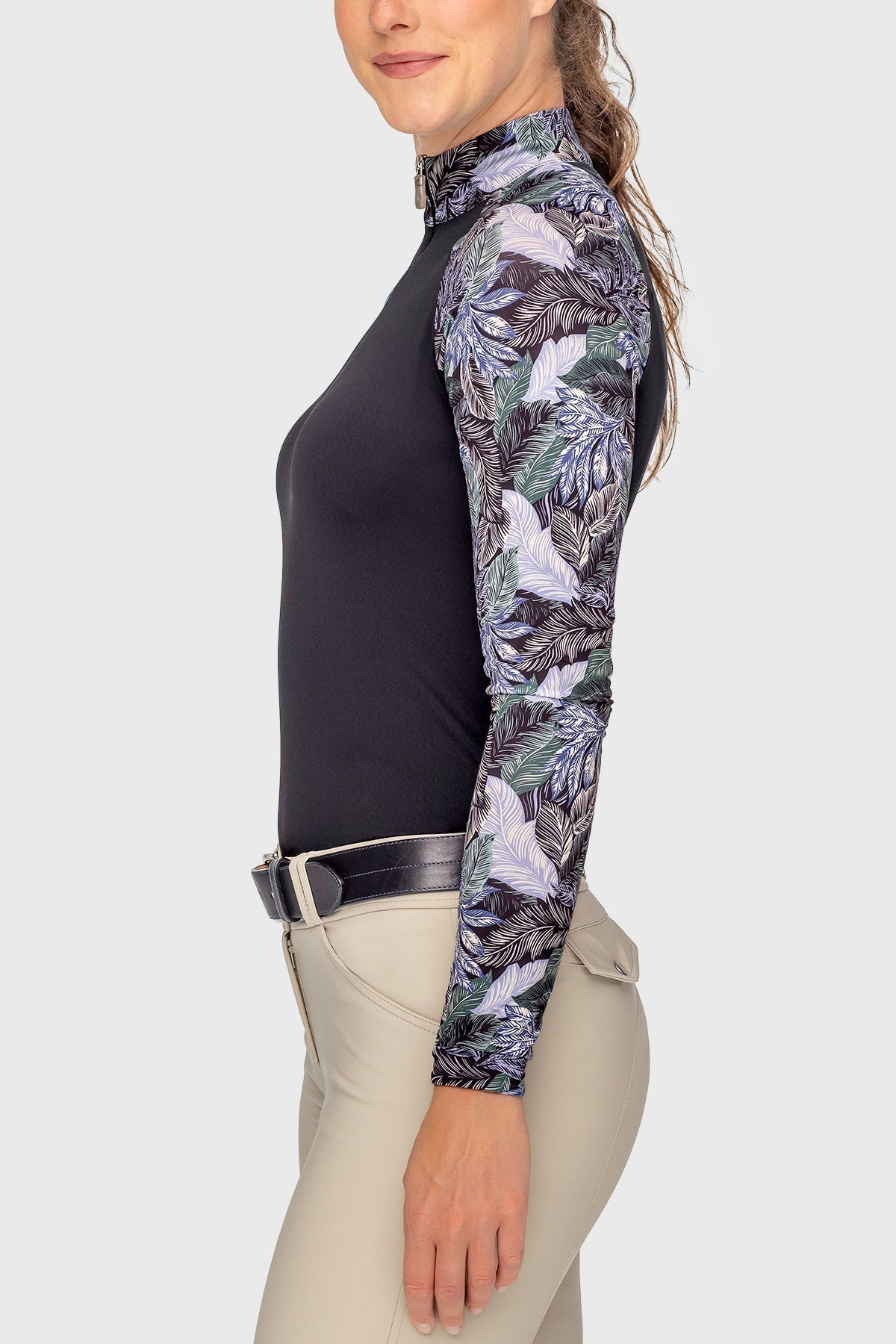 Kastel Denmark Sage Rainforest Long Sleeve Raglan 1/4 Zip Sun Shirt - Kastel Denmark - Equiluxe Tack