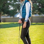 Kastel Denmark Sailor Blue French Tulip Inner Print & Cuff Tailored Show Shirt - Kastel Denmark - Equiluxe Tack