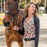 Kastel Denmark Sienna Ikat Performance Raglan Long Sleeve 1/4 Zip Sun Shirt - Kastel Denmark - Equiluxe Tack
