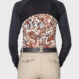 Kastel Denmark Sienna Ikat Performance Raglan Long Sleeve 1/4 Zip Sun Shirt - Kastel Denmark - Equiluxe Tack