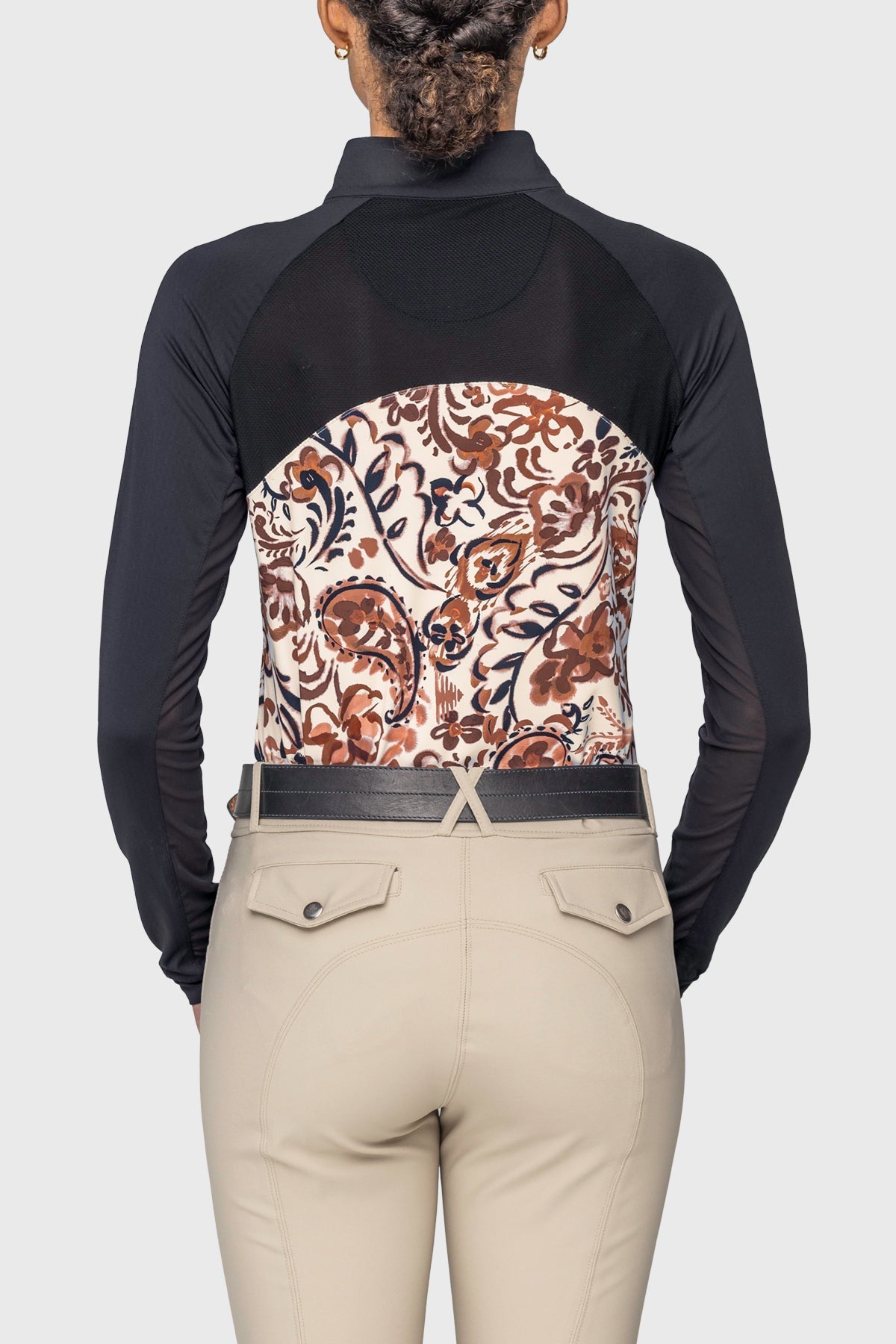 Kastel Denmark Sienna Ikat Performance Raglan Long Sleeve 1/4 Zip Sun Shirt - Kastel Denmark - Equiluxe Tack