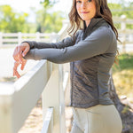 Kastel Denmark Slate Quilted Full Zip Jacket - Kastel Denmark - Equiluxe Tack