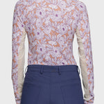 Kastel Denmark Tuscan Wild Rose Long Sleeve 1/4 Zip Shirt - Kastel Denmark - Equiluxe Tack
