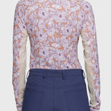 Kastel Denmark Tuscan Wild Rose Long Sleeve 1/4 Zip Shirt - Kastel Denmark - Equiluxe Tack