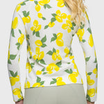 Kastel Denmark White Lemons Long Sleeve Crewneck Sweater - Kastel Denmark - Equiluxe Tack