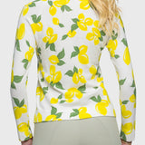 Kastel Denmark White Lemons Long Sleeve Crewneck Sweater - Kastel Denmark - Equiluxe Tack