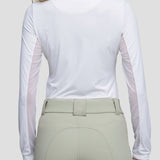 Kastel Denmark White with White Trim Sun Shirt - Kastel Denmark - Equiluxe Tack