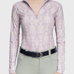 Kastel Denmark Wisteria Paris Hotel Long Sleeve 1/4 Zip Sun Shirt - Kastel Denmark - Equiluxe Tack