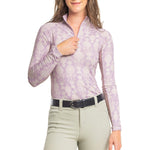 Kastel Denmark Wisteria Paris Hotel Long Sleeve 1/4 Zip Sun Shirt - Kastel Denmark - Equiluxe Tack